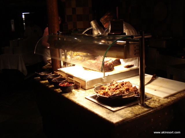 Strip Loin and Pork carving station